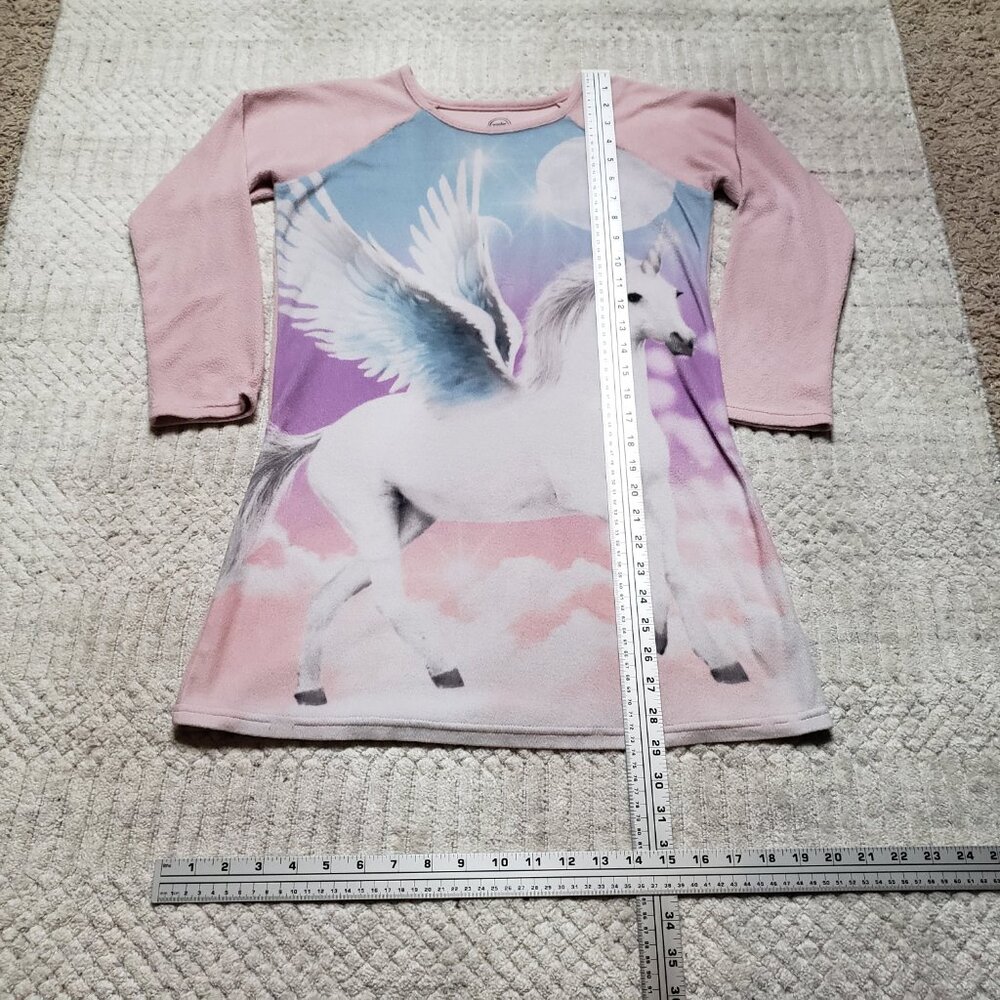 Wonder Nation Unicorn Long Sleeve Top – Girls L (10/12) - Picture 3 of 9